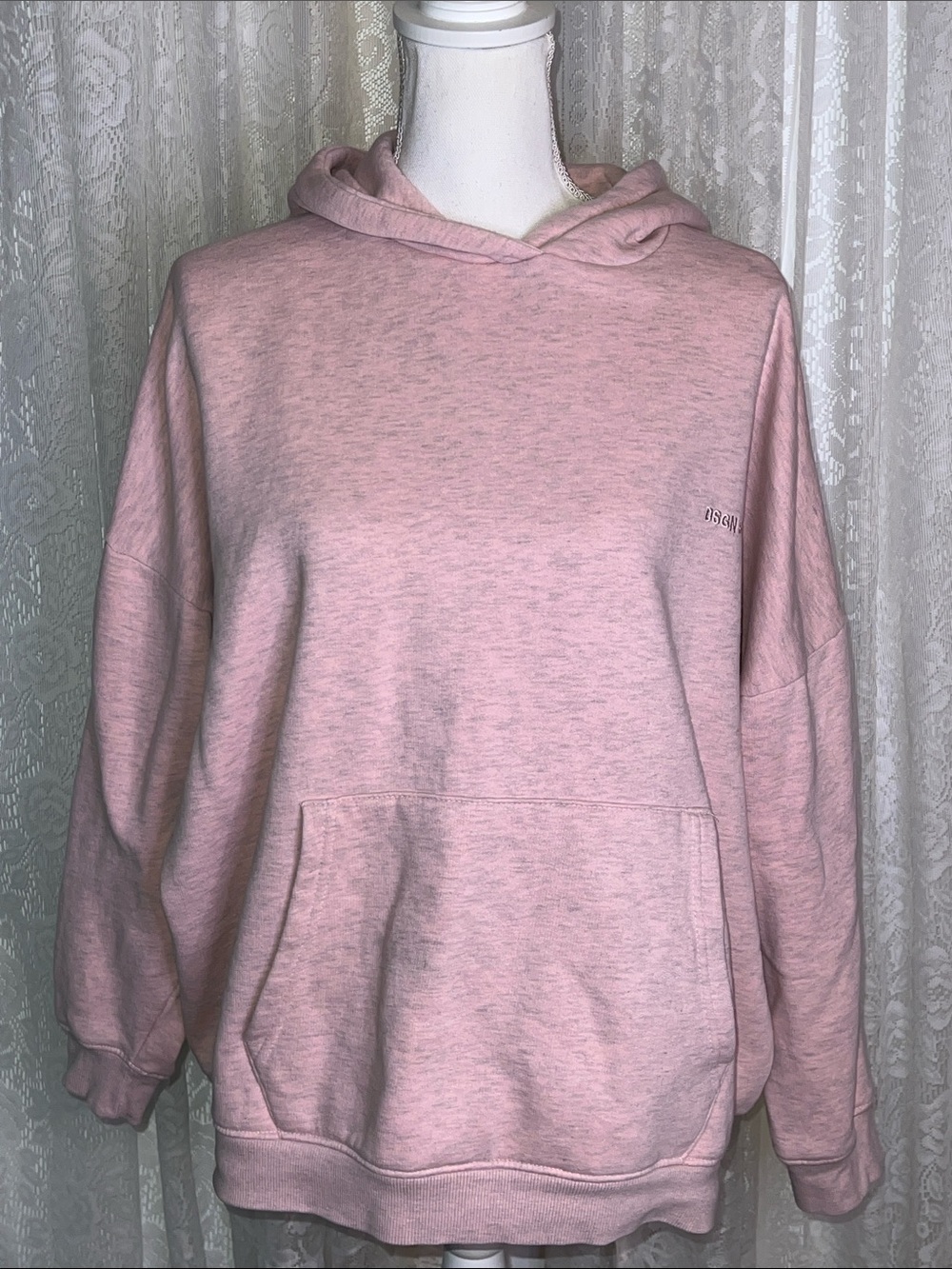 Boohoo Pink Hoodie